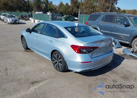 2023 Honda Civic Ex/Ex W/O Bsi из США, поврежденный, VIN 2HGFE1F7XPH309911